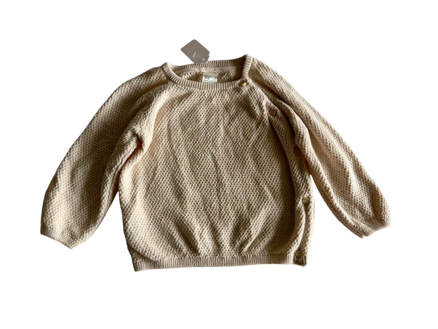 Strickpullover, 74, H&M, off white