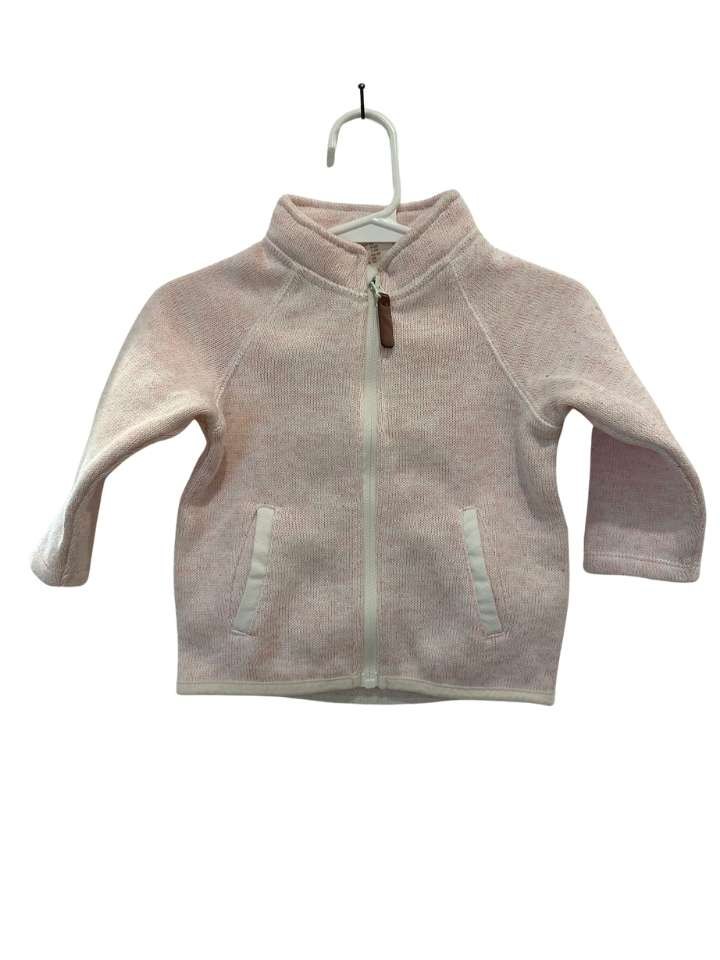 Fleece-Jacke, 68, H&M, hellrosa meliert