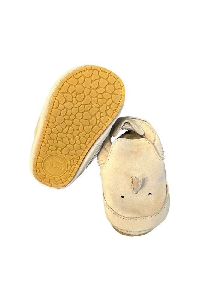 Lederschuhe, 24-30m, Donsje, off white/Hai