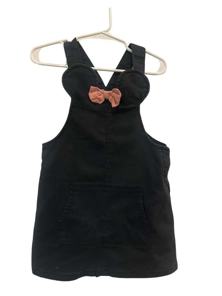 Latzröckchen, 92, H&M, schwarz/Minnie Mouse