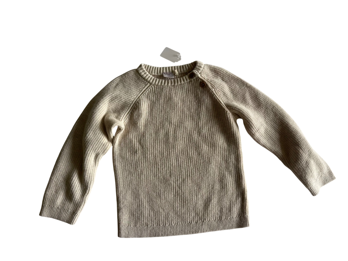 Strickpullover, 86/92, Smile, off white