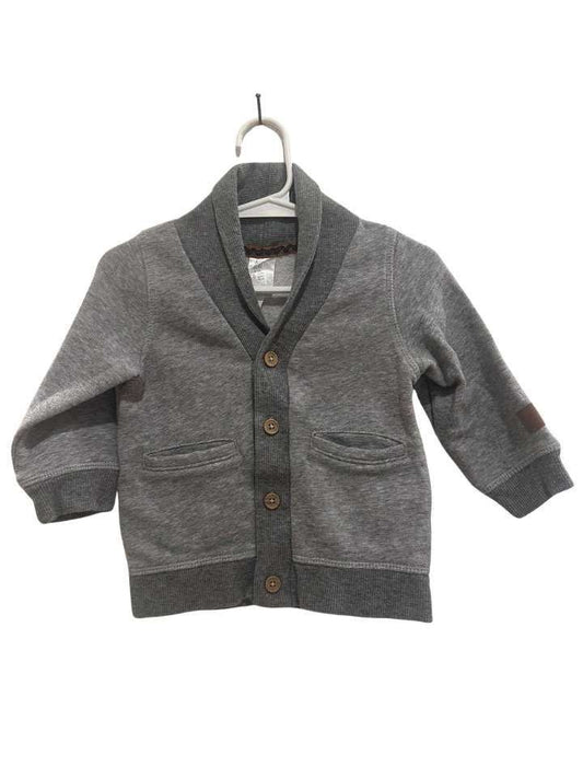 Jäckchen mit V-Kragen, 74, H&M, grau