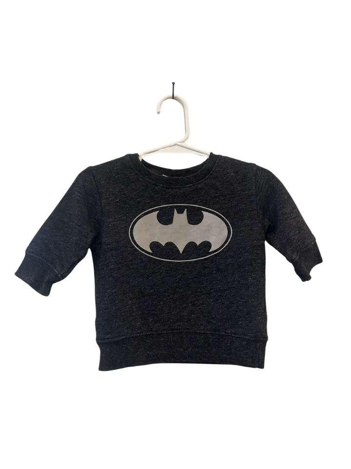 Pullover, 62/68, Next, dunkelgrau/Batman