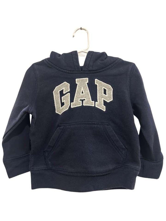 Hoodie, 92/98, GAP, dunkelblau