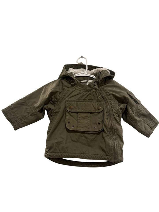 Jacke gefüttert, 74, H&M, dunkelgrün