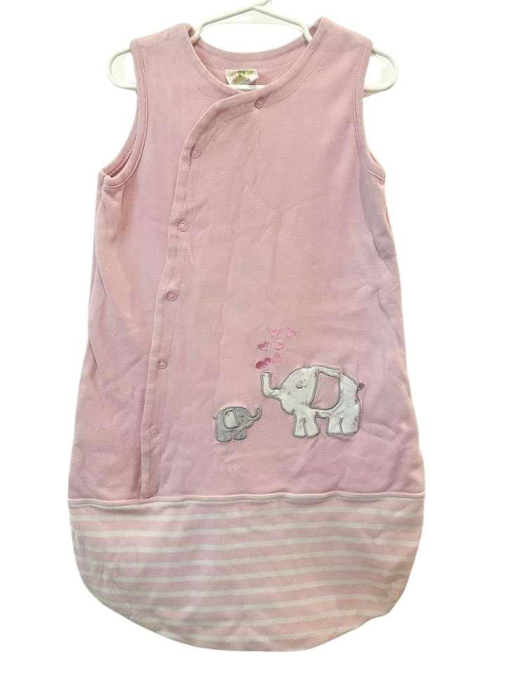 Schlafsack, 70cm, Dimo, rosa/Elefant
