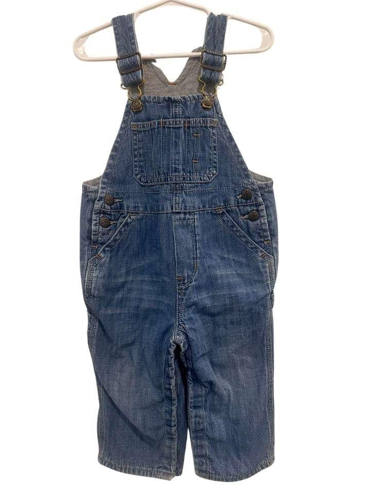 Latzhose Jeans, 92, Baby GAP, blau