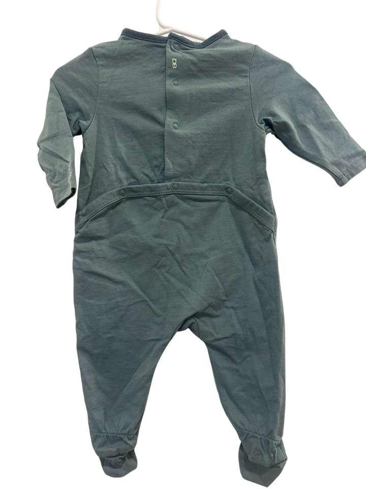 Pyjama, 62, okaidi, grünblau/Hund/Katze