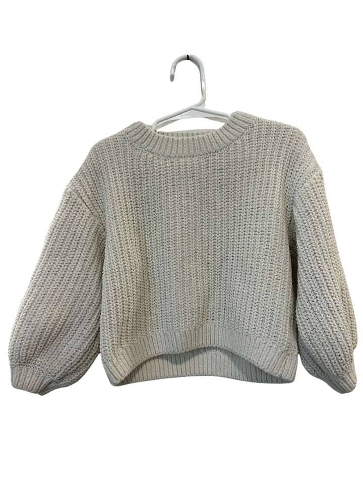 Strickpullover, 98/104, H&M, weiss