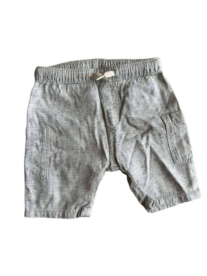 Shorts, 68, H&M, grau meliert