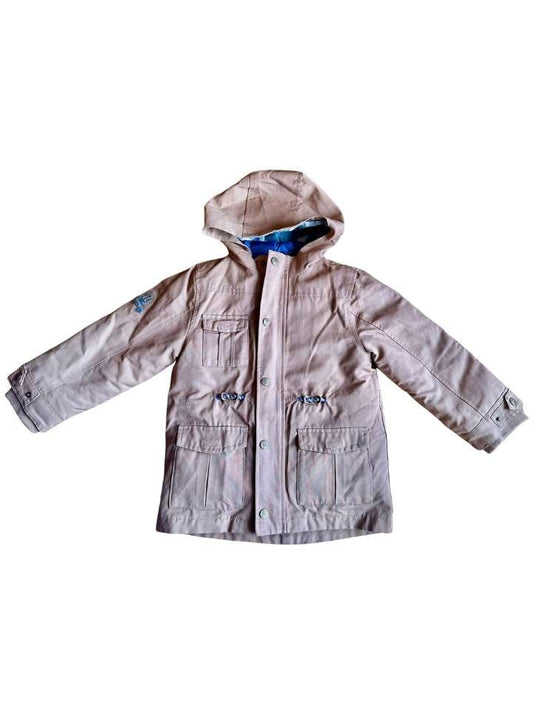 Jacke, 110, Sergent Major, braun/blaue Innenjacke, entfernbar